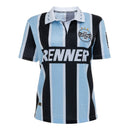 Camiseta Grêmio Retro Tricolor Feminina 1995
