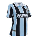 Camiseta Grêmio Retro Tricolor Feminina 1995