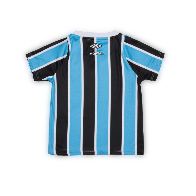 Kit Grêmio I Tricolor Infantil Umbro 24/25 S/Nº