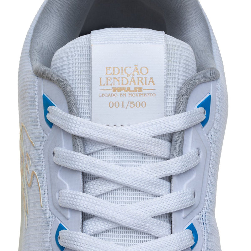 Tênis Branco Unissex Inpulse Edição Lendária Kannemann