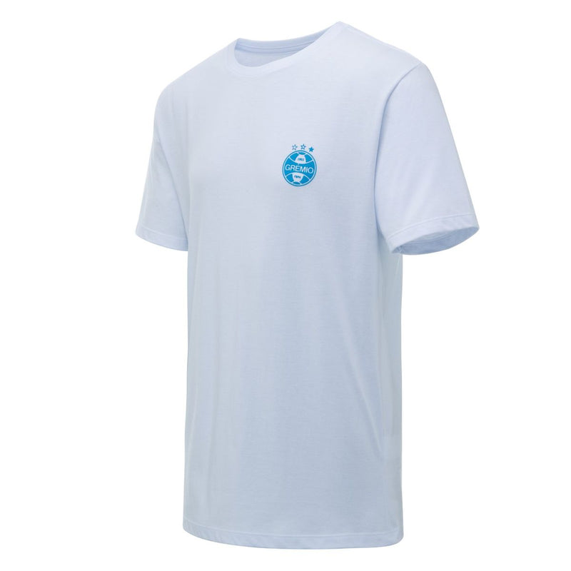 Camiseta Branca Básica Logo Gel