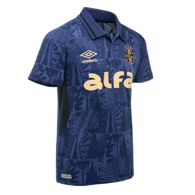 Camisa Grêmio III Marinho Masc. Classic Umbro 25/26 S/Nº