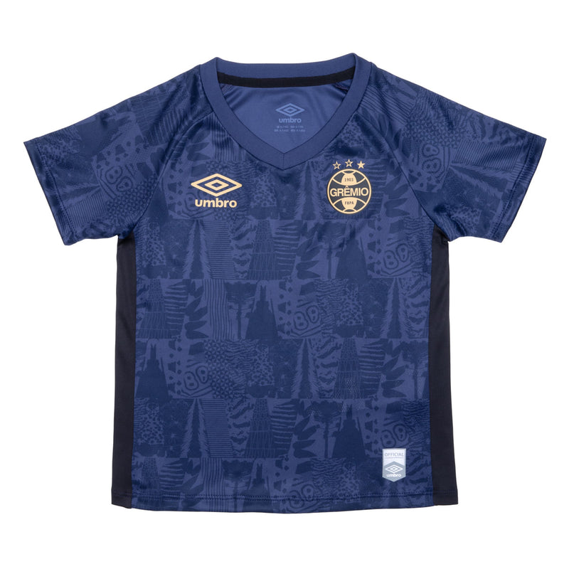 Kit Grêmio III Marinho Infantil Umbro 25/26 S/Nº