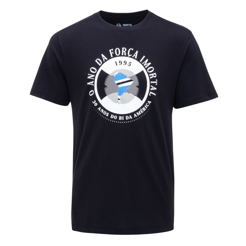 Camiseta Preta Regular Bicampeão Da América