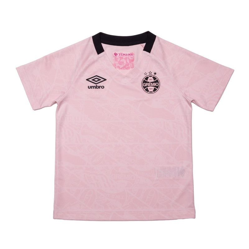 Camisa Infantil Grêmio Umbro Outubro Rosa 25/26