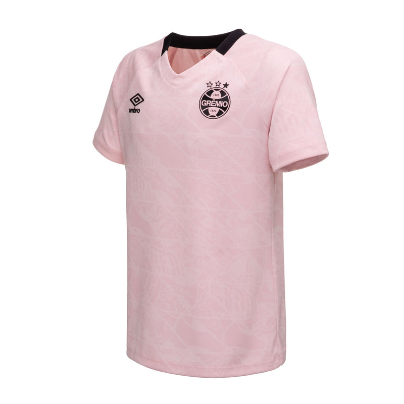 Camisa Juvenil Grêmio Umbro Outubro Rosa 25/26